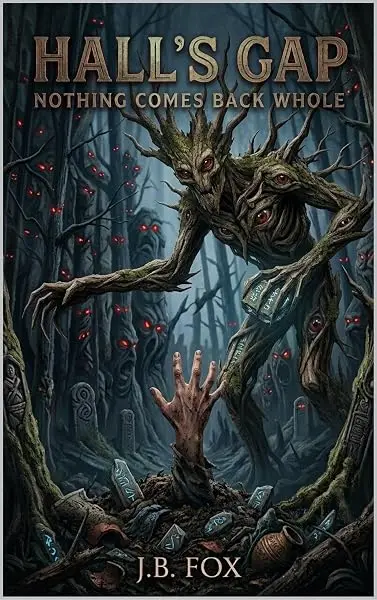Hall's Gap by J.B. Fox, cover